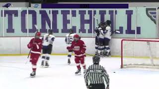 Stonehill W Ice Hockey Highlights vs Sacred Heart October 18 2024 [upl. by Onilatac]