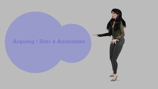 Arguing  MOCAP animation sims 4  Free on patreon [upl. by Tabbitha]