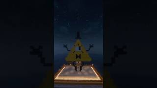 How to Build Bill Cipher in Minecraft minecraft minecraftbuilds howtobuild [upl. by Shafer]