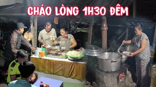 Không ngờ có quán cháo lòng 1h đêm siêu ngon khách đến ùn ùn bán đến tờ mờ sáng là hết [upl. by Fianna]