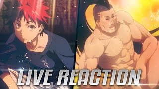 Food Wars Shokugeki No Soma Season 2 Episode 6 LIVE Reaction  Soma vs Subaru Part 2 [upl. by Arimlede]