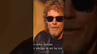 During an interview with ZZ Top Dusty Hill Gibbons Walks out [upl. by Shult]