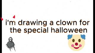 Sketching Pennywise  Halloween Special Art [upl. by Airehc]