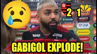 quotVAI FICARquot OLHOS MAREJADOS DE GABIGOL Q DESABAFA C GRITOS DE quotFICAquot ENTREVISTA FLAMENGO 2X1 CRIC [upl. by Naitsirhk118]