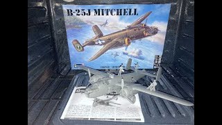 Revell  B25J Mitchell  Build amp Timelapse [upl. by Anitnelav]