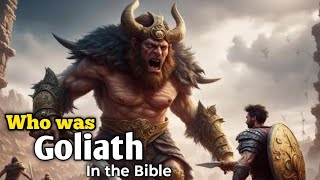 Who Was Goliath in the Bible  Whats the Story of this Giant Philistine  Bible Stories [upl. by Roleat]