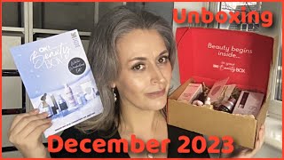 OK Beauty Box December 2023 Unboxing  Winter Wonderland Edit Contents Worth Over £95 [upl. by Hannan]