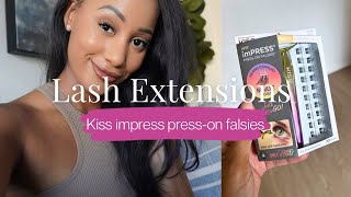 KISS IMPRESS PRESS ON FALSIES  ANSWERING ALL YOUR QUESTIONS [upl. by Ellered483]