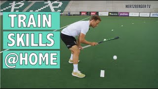 Hockey Training at home HertzbergerTV [upl. by Aicil]