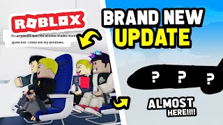 BRAND NEW UPDATE in Cabin Crew Simulator Roblox [upl. by Ylellan202]