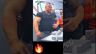 😱 DEVON LARRATT BODY VS 💪BODY BUILDER ARM WRESTLINGtrending armwrestling sports devon [upl. by Eilrac]