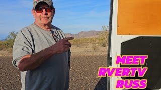 Meet Russ and his Sprinter Van rvertv sprintervan quartzite [upl. by Isabelle936]