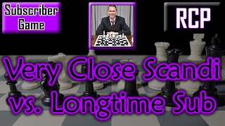 Subscriber Played A Tough Scandinavian Against Me [upl. by Nrek532]