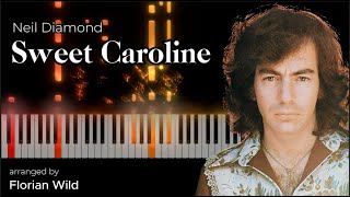 Neil Diamond  Sweet Caroline Piano Cover  Florian Wild [upl. by Cranston]