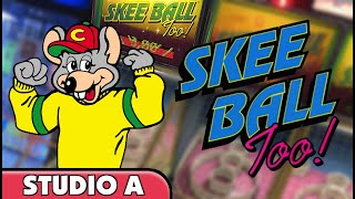 Arcade Gameplay  Skee Ball Too  Classic Chuck E Cheese’s Skee Ball [upl. by Glory]