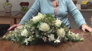 How To Do A Funeral Flower Arrangement [upl. by Godewyn]