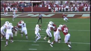 Manziels Amazing TD Against Alabama [upl. by Akiemaj]