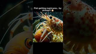 Why Some Fish Get Manicures from Shrimp Nature’s Cleaning Crew Explained facts oceanicmysteries [upl. by Ratna]