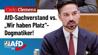 AfDSachverstand vs „Wir haben Platz“Dogmatiker – Carlo Clemens AfD [upl. by Ysnap]