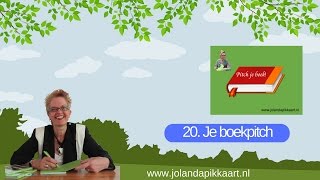 Je boekpitch Hoe pitch je je boek boekmarketing boekpromotietip [upl. by Herminia]