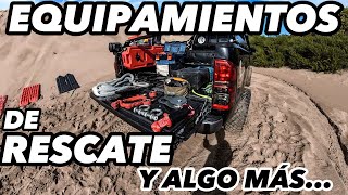 EQUIPAMIENTO DE RESCATE 4X4 OffRoad y Algo Más VIDEO COMPLETO [upl. by Alekram]