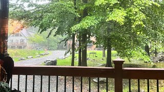 Storms in the Poconos 2023 [upl. by Namyac]