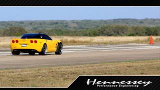 2009 Hennessey ZR1 1967 mph Standing Mile [upl. by Wait]