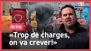 Prix des carburants les dépôts pétroliers de Brest et Lorient bloqués [upl. by Ahsenot]