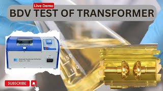 NMC make Digital Transformer BDV Oil Test Set with Magnetic Stirrer ManualcumMotorized type100kV [upl. by Aikit]