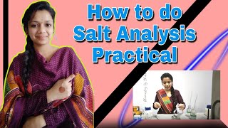 How to do Practical Salt Analysis  NH4 amp Cl ions [upl. by Siuqram]