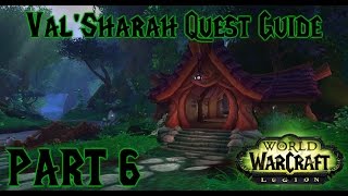 Legion  ValSharah Quest Guide  Part Six  Black Rook Hold [upl. by Lerrehs]