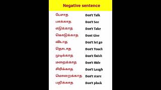 ➡️Daily use simple sentence vocabulary shortsfeed spokenenglishtenseintamil [upl. by Uyerta772]