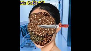 Asmr animation treatment deep cleaning for girl face  asmr face treatment 3d MsSakir35 [upl. by Chrysa253]