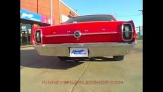 1968 Ford Torino GT Flowmaster Super 44 Custom Dual By Kinneys [upl. by Reidar]