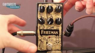 Pédale Friedman BE OD  test complet [upl. by Xirdnek]