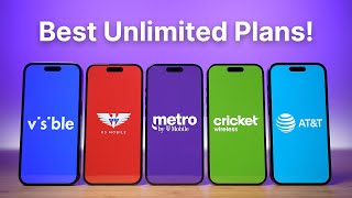 Best Unlimited Data Plans for 2024 [upl. by Stillmann]