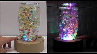 How to make a lamp with ORBEEZ cardboard [upl. by Burleigh]