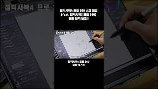 갤럭시북4 프로 360 드로잉 웹툰 작업 가능 I 갤북3프로360보다 좋아 [upl. by Meer]