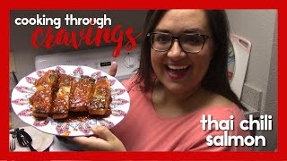 Chrissy Teigens Sweet Chili amp Mustard Glazed Salmon  Cravings Cookbook [upl. by Euqinwahs]