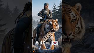 Female Soldiers Patrolling with Giant Beasts Around the World soldier [upl. by Anesuza]