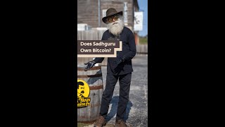 Does Sadhguru Own Bitcoin  Sadhguru shorts [upl. by Assirialc]