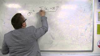 AQA Statistics 1 505 Finding an Unbiased Estimator for the Variance [upl. by Eniahs]