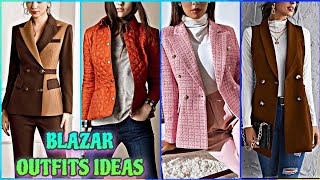 Blazer Outfit Ideas  From Work to Weekend [upl. by Martinez]