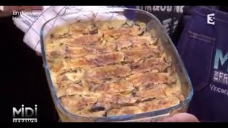 RECETTE  Tartiflette auvergnate au Saint Nectaire et aux cèpes [upl. by Drawyeh]