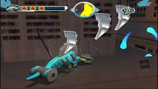 Power Rangers Dino Thunder PlayStation 2  Bonus 41 Cyan Dimetro Zord Reefside City [upl. by Kenley493]