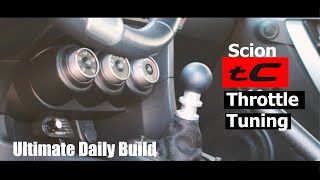 2013 Scion TC Ultimate Daily Driver BuildEP3 throttle tuning [upl. by Arikat]