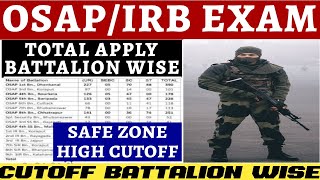 OSAPIRB EXAM DATE  OSAPIRB BATTALION WISE CUTOFF  SAFE ZONE OSAPIRBPMT COURT CASE [upl. by Nannek]