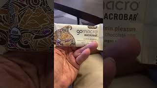 GoMacro Bar review [upl. by Macswan]