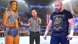 Triple H vs Fallon Henley  Extreme Rule Match 2024  WWE 2K24 [upl. by Koball]