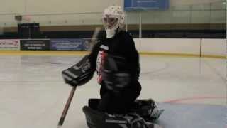 Premier Goaltender Development  Backside Push  Training Tips  PGD  Episode 8 [upl. by Aisereht]